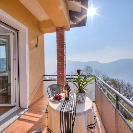 Ca' Gina Panoramica - Monte Bre - Happy Rentals Лугано Екстер'єр фото