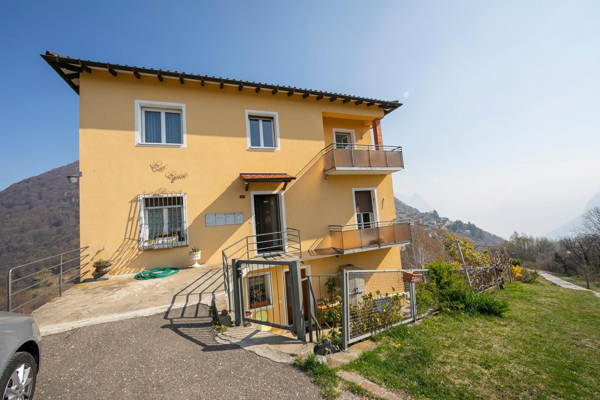 Ca' Gina Panoramica - Monte Bre - Happy Rentals Лугано Екстер'єр фото
