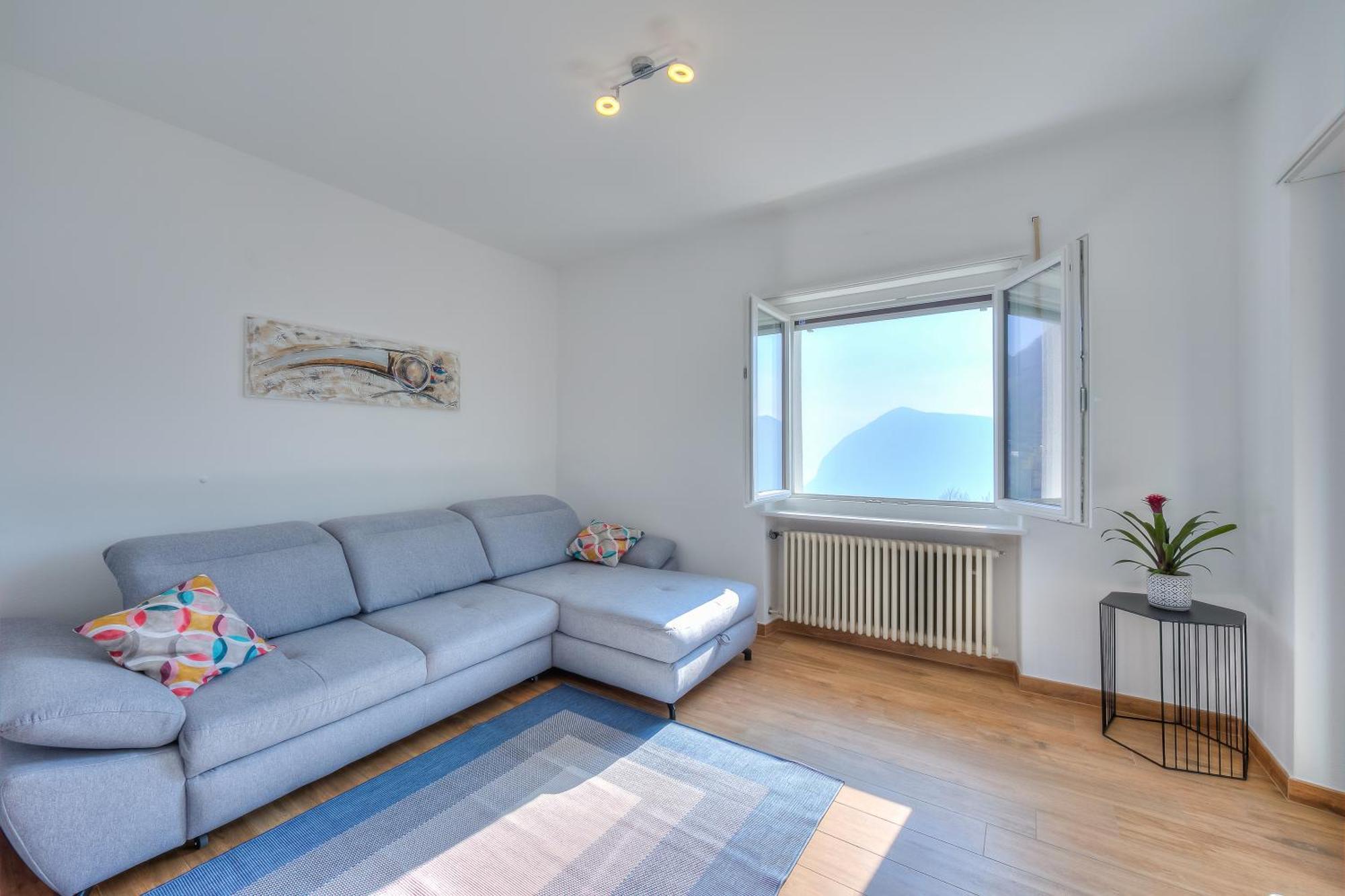 Ca' Gina Panoramica - Monte Bre - Happy Rentals Лугано Екстер'єр фото
